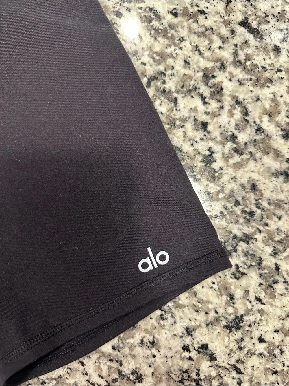 ALO Yoga Black High-Rise Bike Shorts